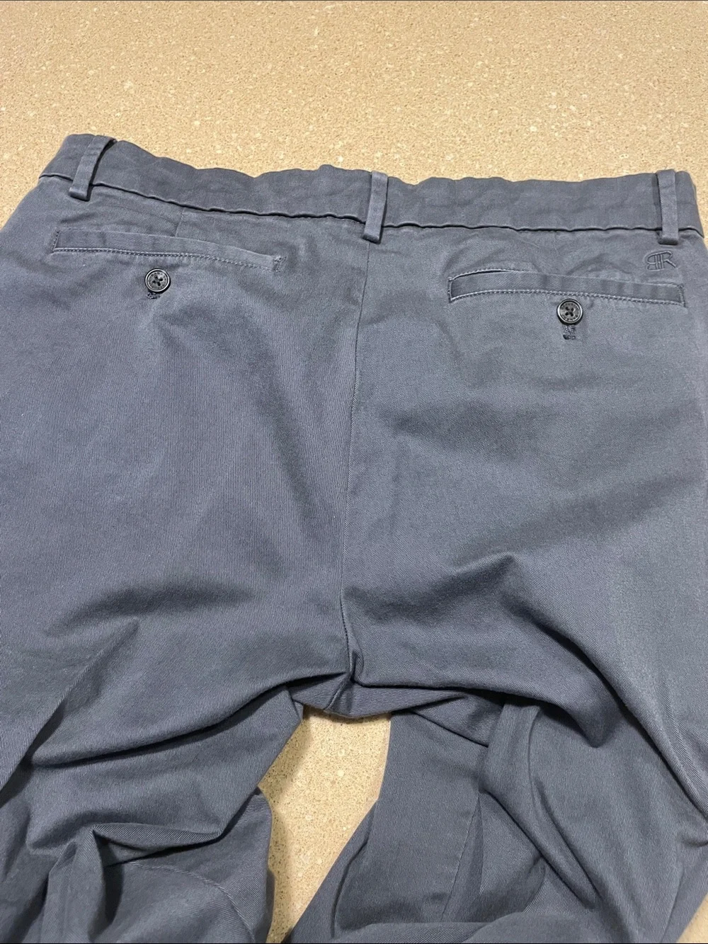 Banana Republic Navy Blue Chinos - Straight Cut